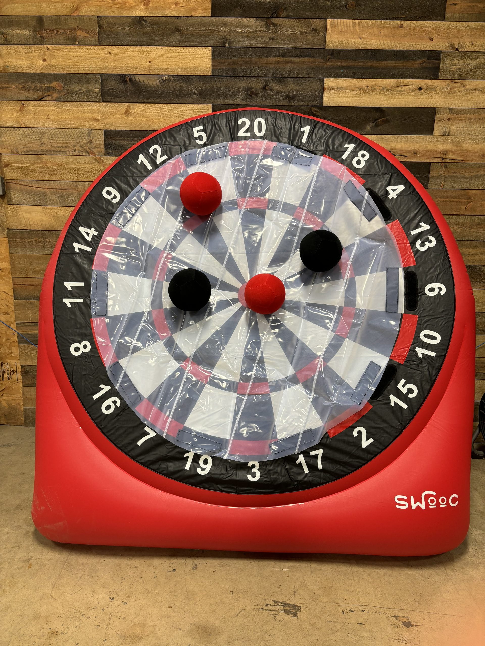 loving the life sized dart game during an event scaled